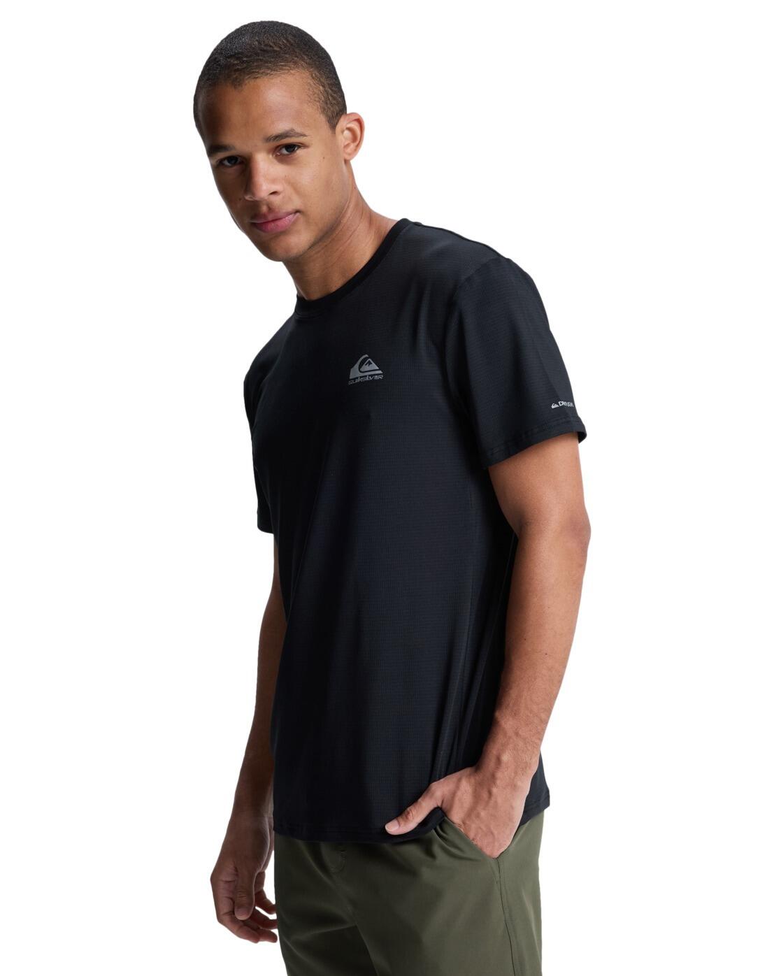 Camiseta de manga corta CAECILIAN Negro Hombre 3/4