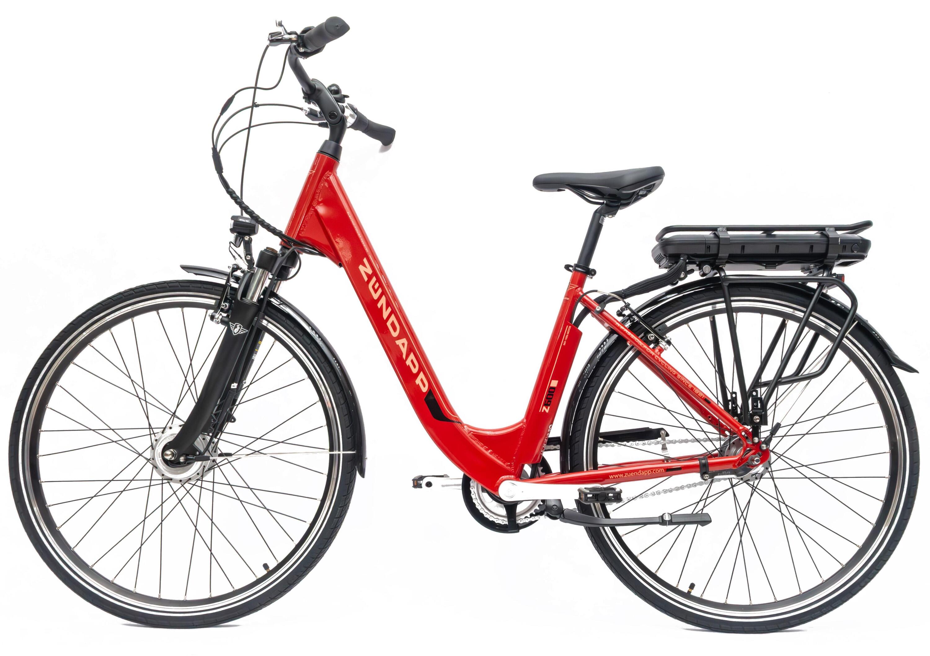 Rower Elektryczny Miejski Damski Zündapp Z600 Koła 28" 5/5