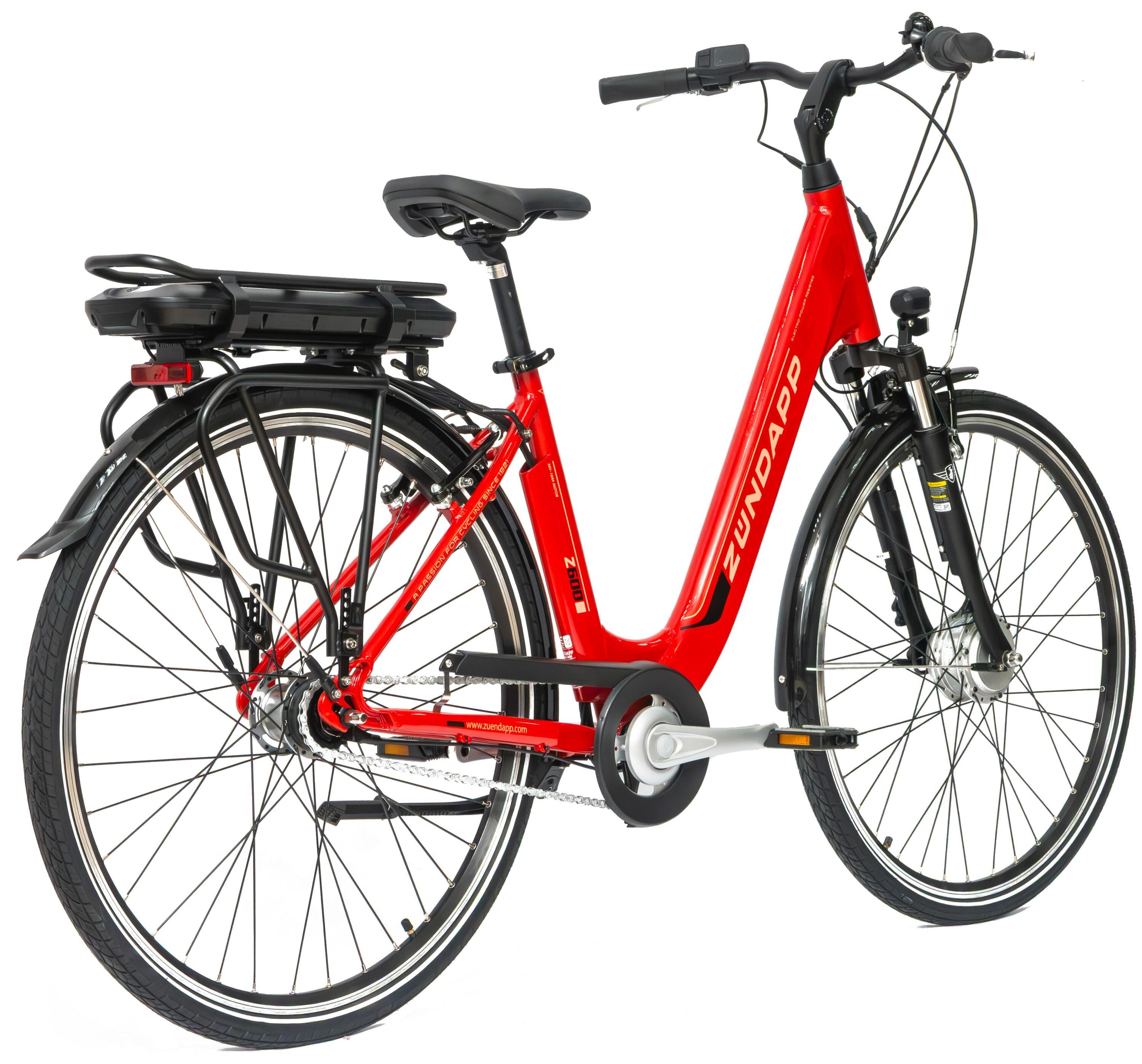 Rower Elektryczny Miejski Damski Zündapp Z600 Koła 28" 4/5