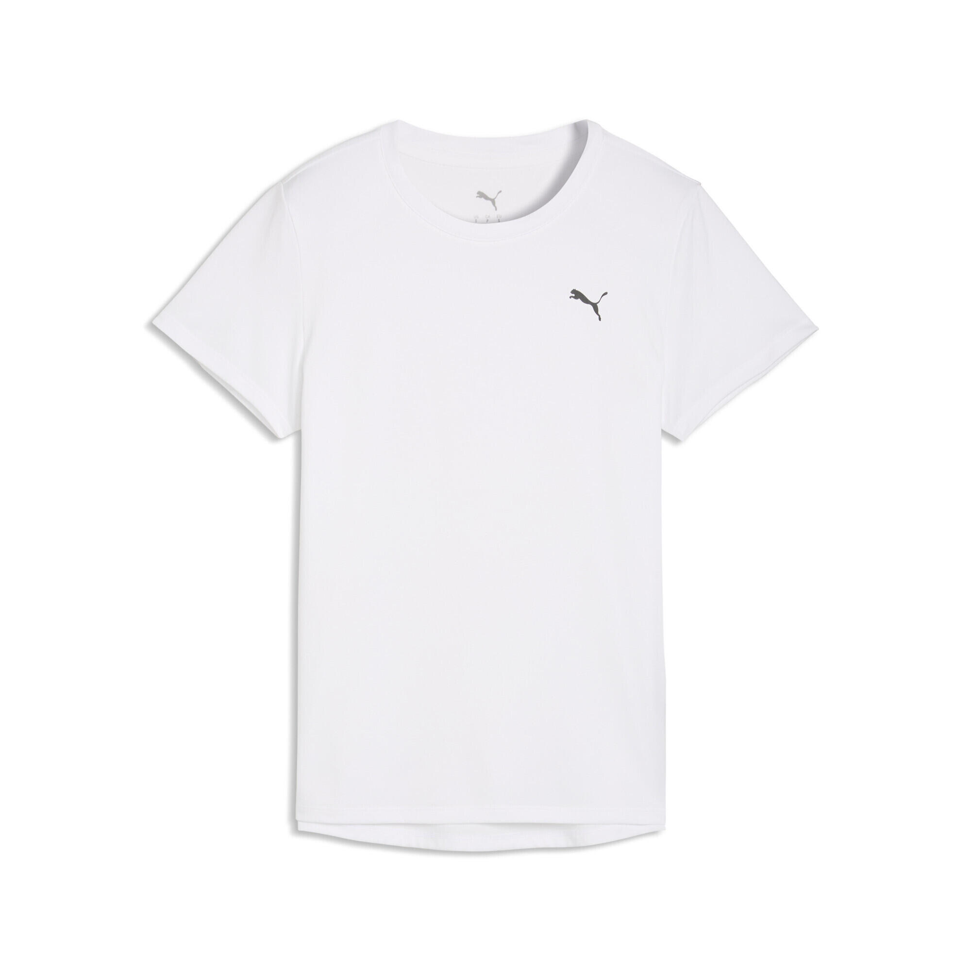 Tricou femei cu guler rotund Train All Day Essentials Crew, alb PUMA