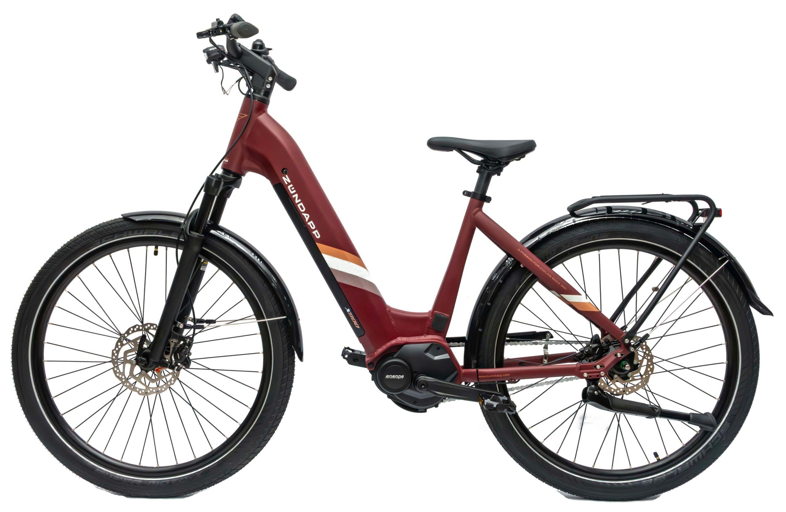 Rower Elektryczny Miejski Zündapp X800 Koła 27,5" 5/5