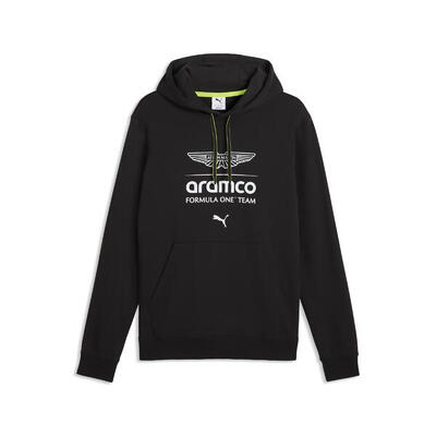 Puma x aston martin aramco f1® team essentials hoodie voor heren puma