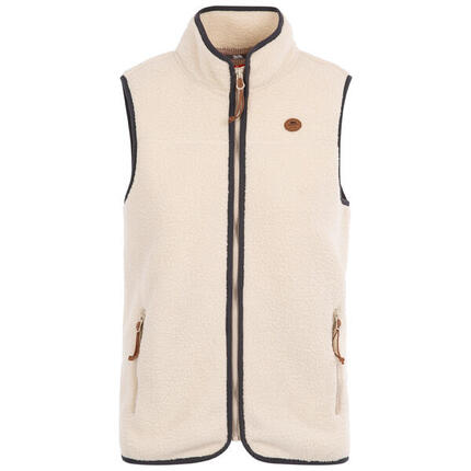 Gilet femme Trespass Notion sherpa sans manches, zip intégral