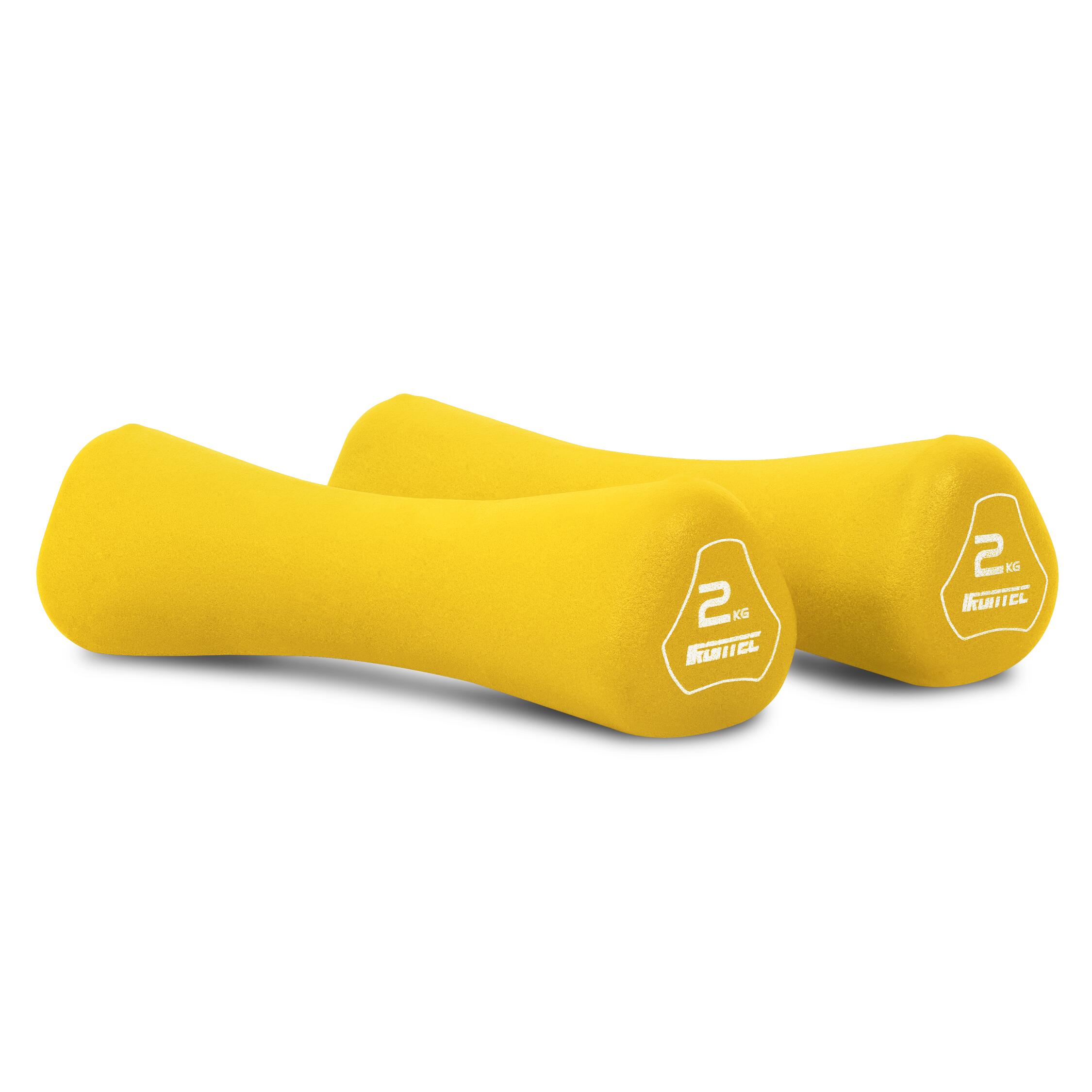 Neoprene Dumbbell 2KG x 2 - IRONTEC
