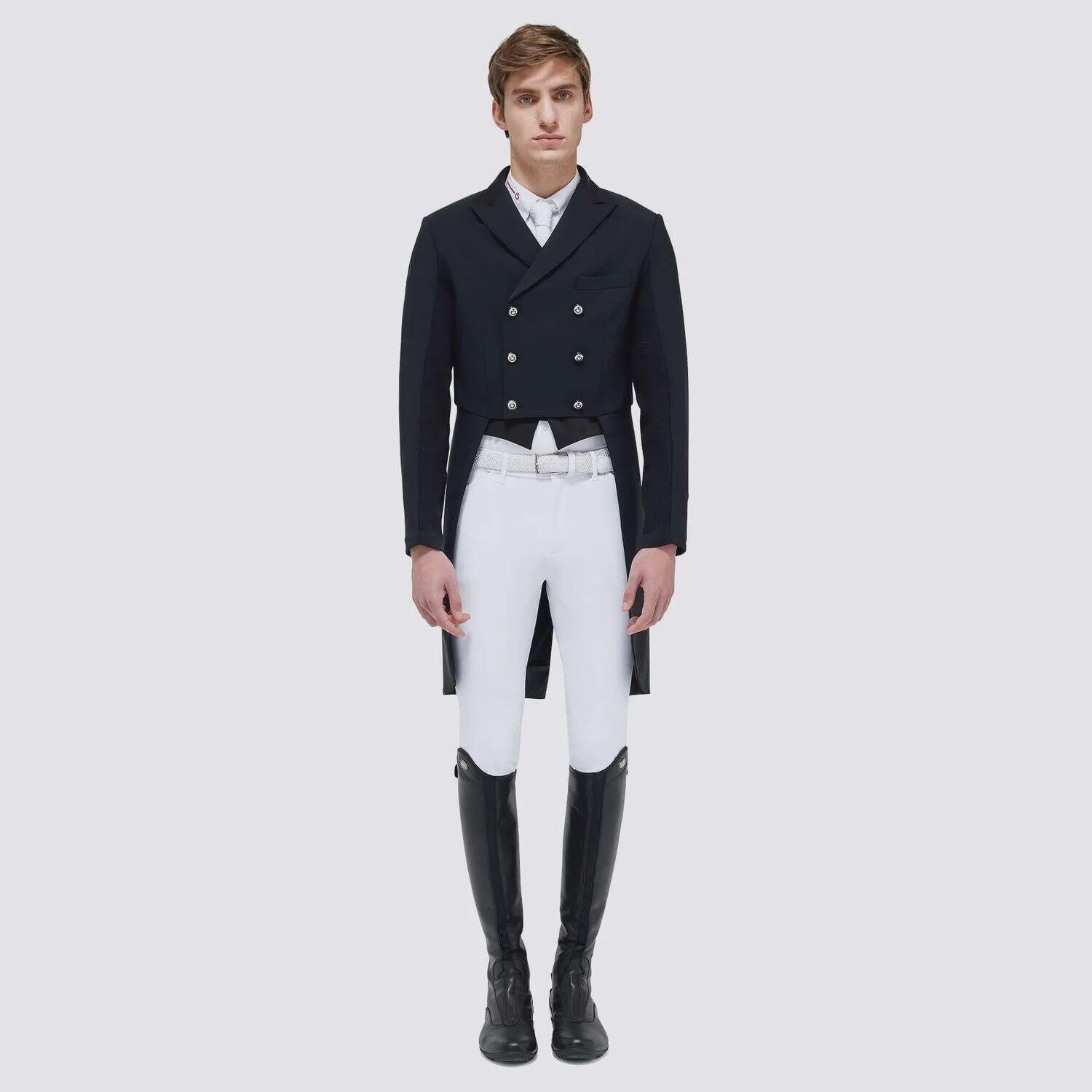 Cavalleria Toscana Tailcoat Tech Knit Men Blauw - 1/6