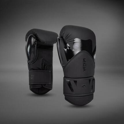Gants de boxe Venum Challenger 4.0 – Noir / Bronze – 14 oz
