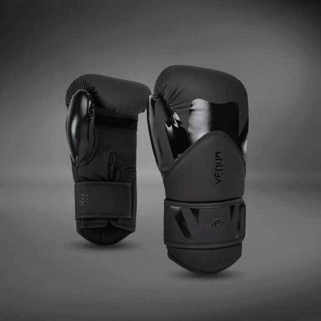 Boxing Gloves Venum Challenger 4.0 – Black / Black – 14 oz