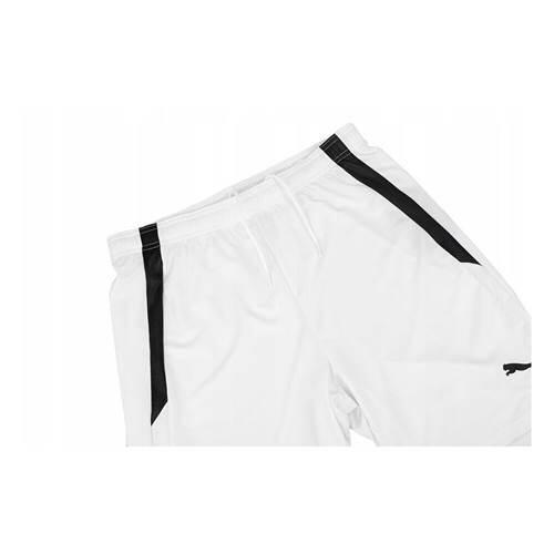 Shorts de fútbol teamLIGA Hombre PUMA White Black 5/6