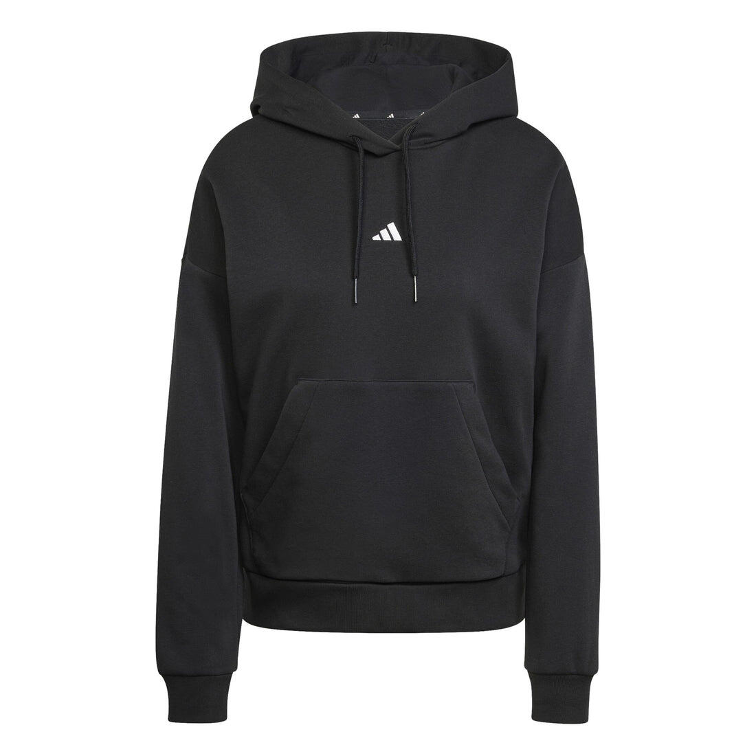 Felpa Adidas Essentials Feel Cozy Donna - Cappuccio Morbida Logo 7/7