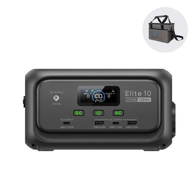 BLUETTI Elite 10 Tragbare Powerstation 128Wh – Vom Wandern bis zum Wochenendtrip