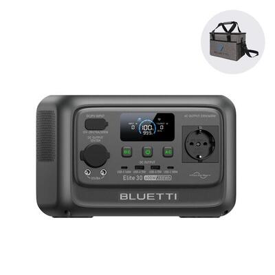 BLUETTI Elite 30 V2 600W tragbarer Solargenerator für Reisen und Stromausfälle