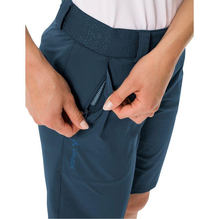 Calças curtas para mulher VAUDE Farley Stretch II 6/7