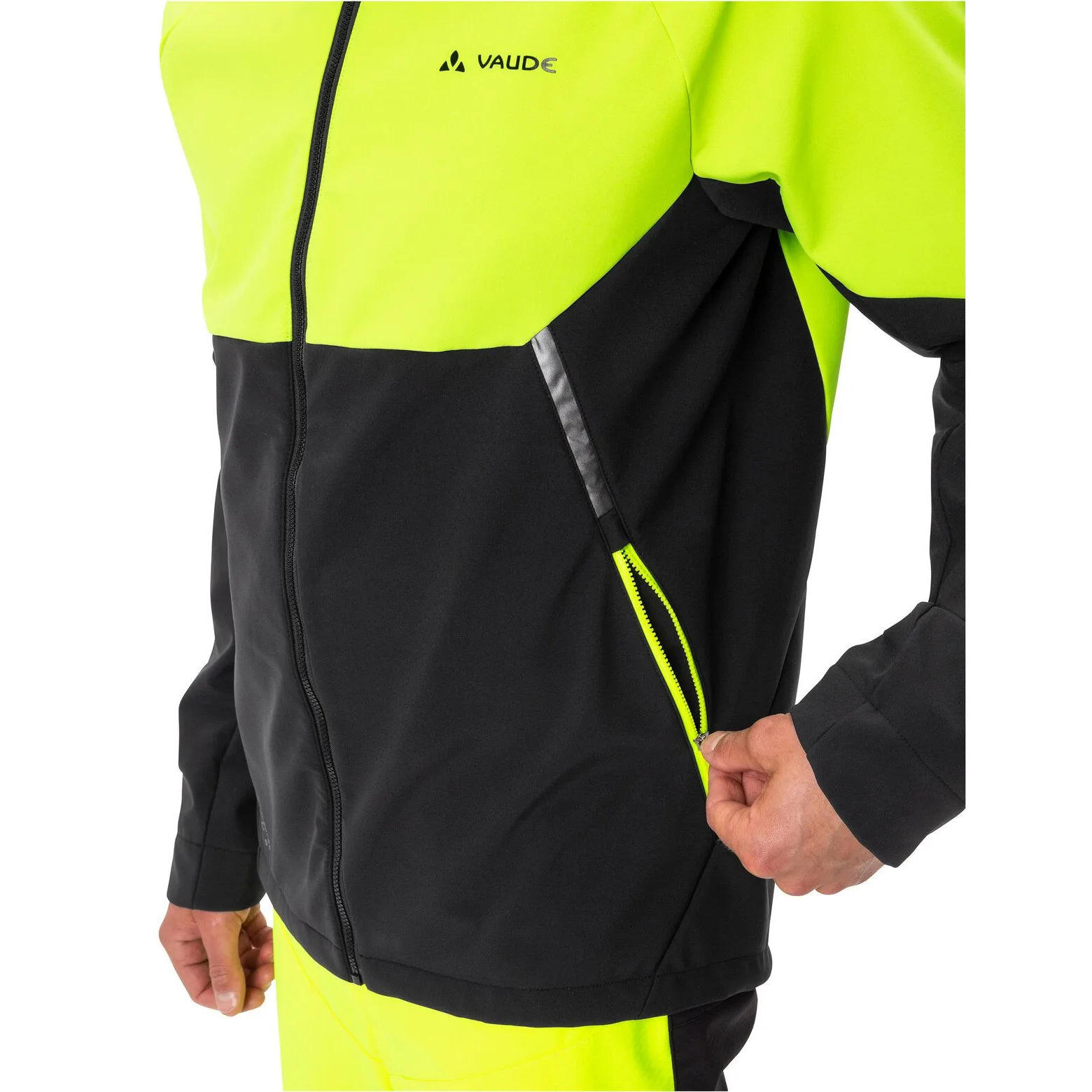 Impermeabile con cerniera con cappuccio VAUDE Qimsa Softshell 5/5