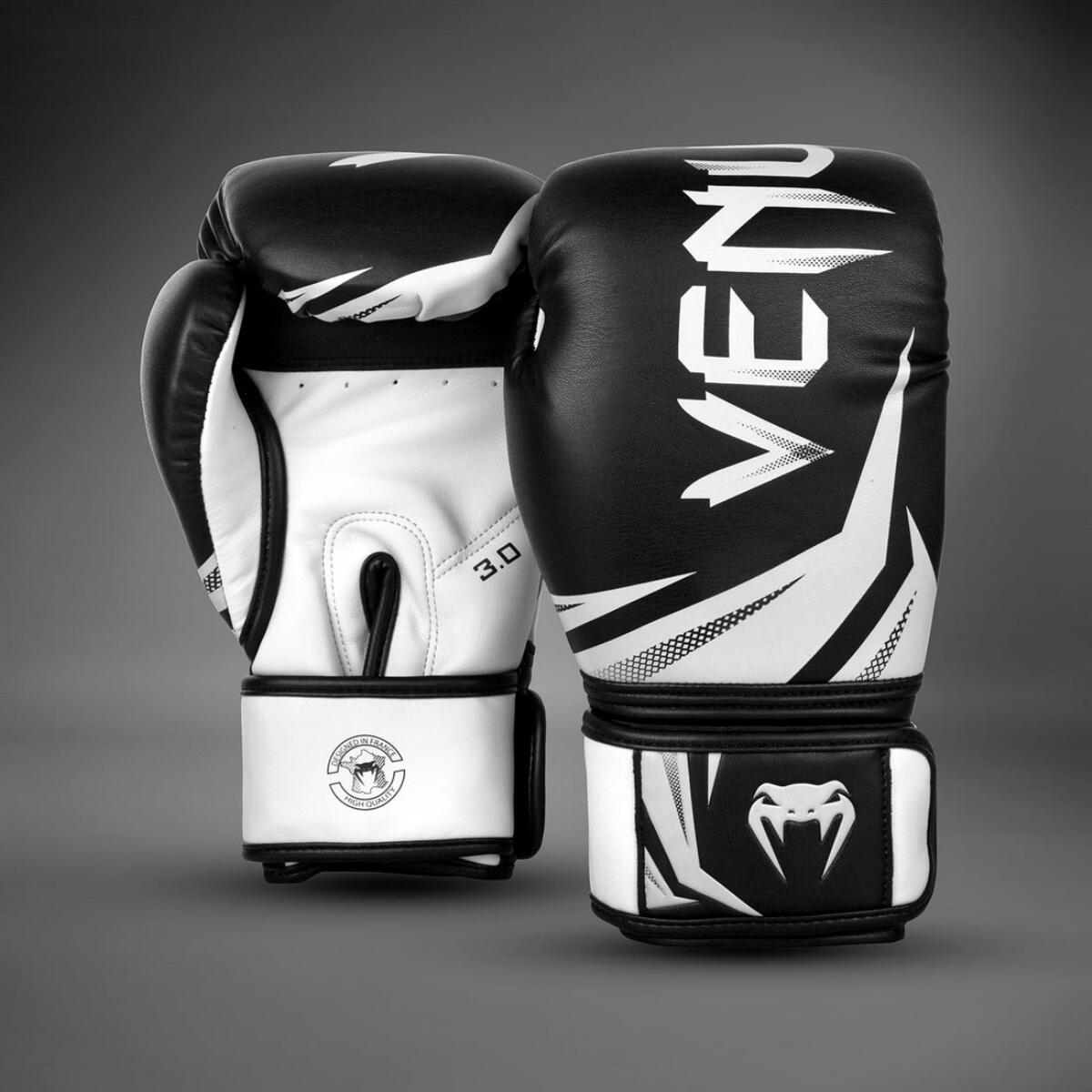 Guantoni da boxe Venum Challenger 3.0 – Nero / Bianco – 16 oz 3/7