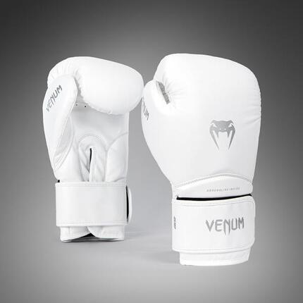 Gants de boxe Venum Contender 1.5 – Blanc / Blanc – 14 oz