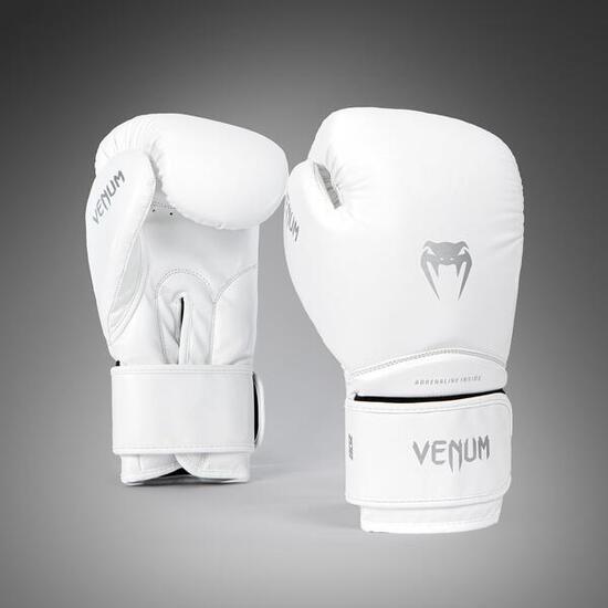 Gants de boxe Venum Contender 1.5 – Blanc / Blanc – 14 oz
