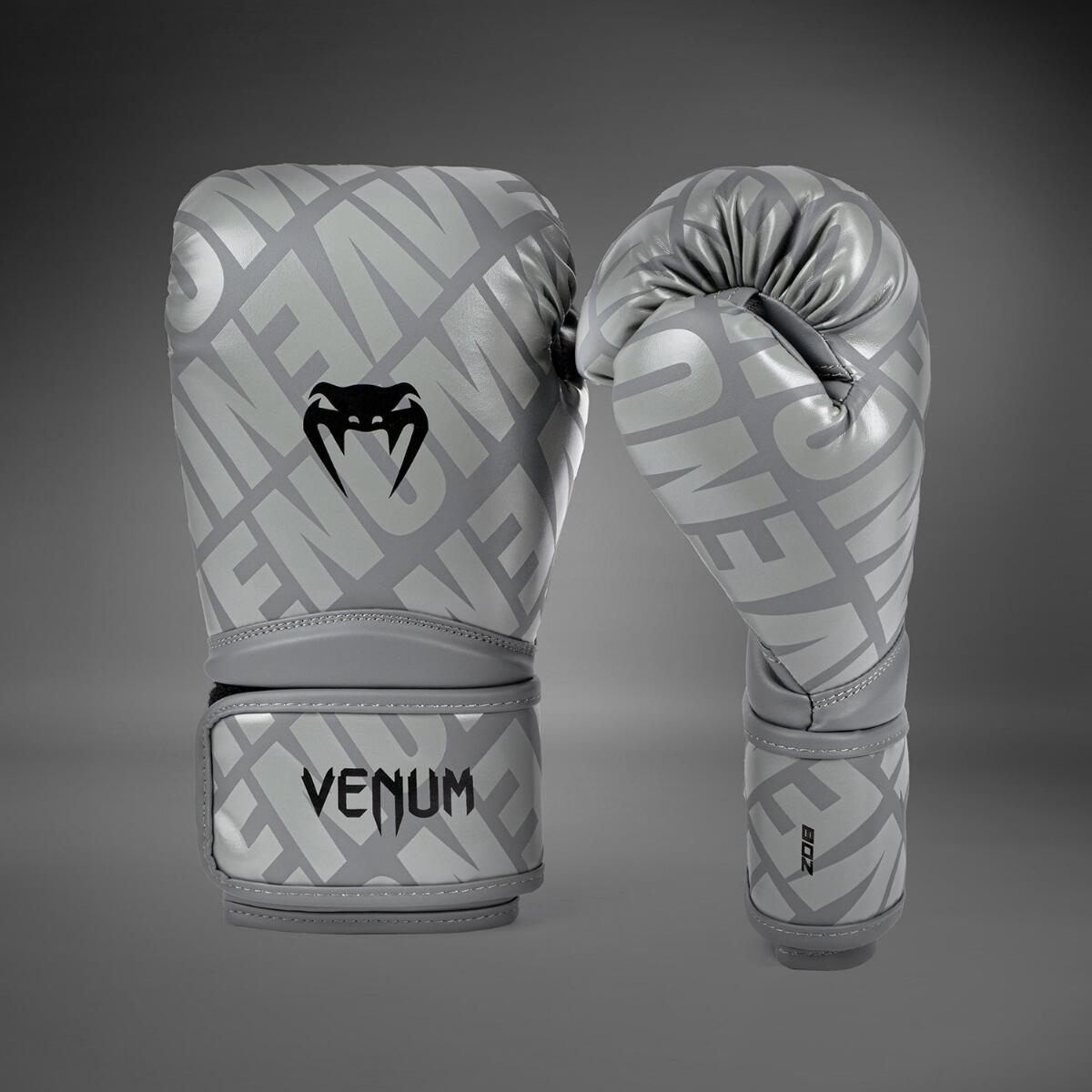 Guantoni da boxe Venum Contender 1.5 XT – Grigio / Nero – 12 oz 4/5