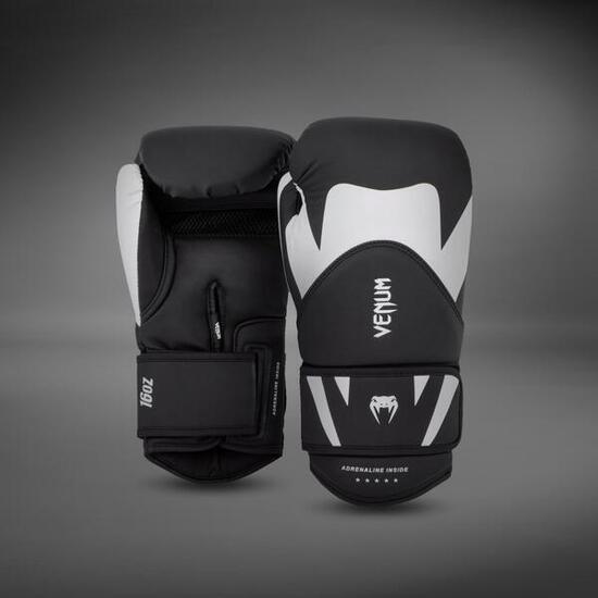 Gants de boxe Venum Challenger 4.0 – Noir / Blanc – 10 oz