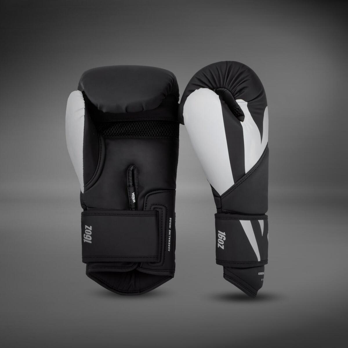 Guantoni da boxe Venum Challenger 4.0 – Nero / Bianco – 12 oz 2/7