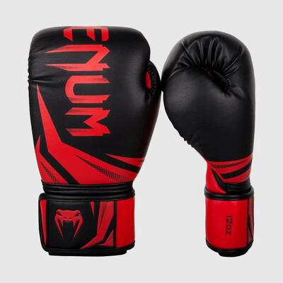 Guantoni da boxe Venum Challenger 3.0 – Rosso / Nero – 16 oz