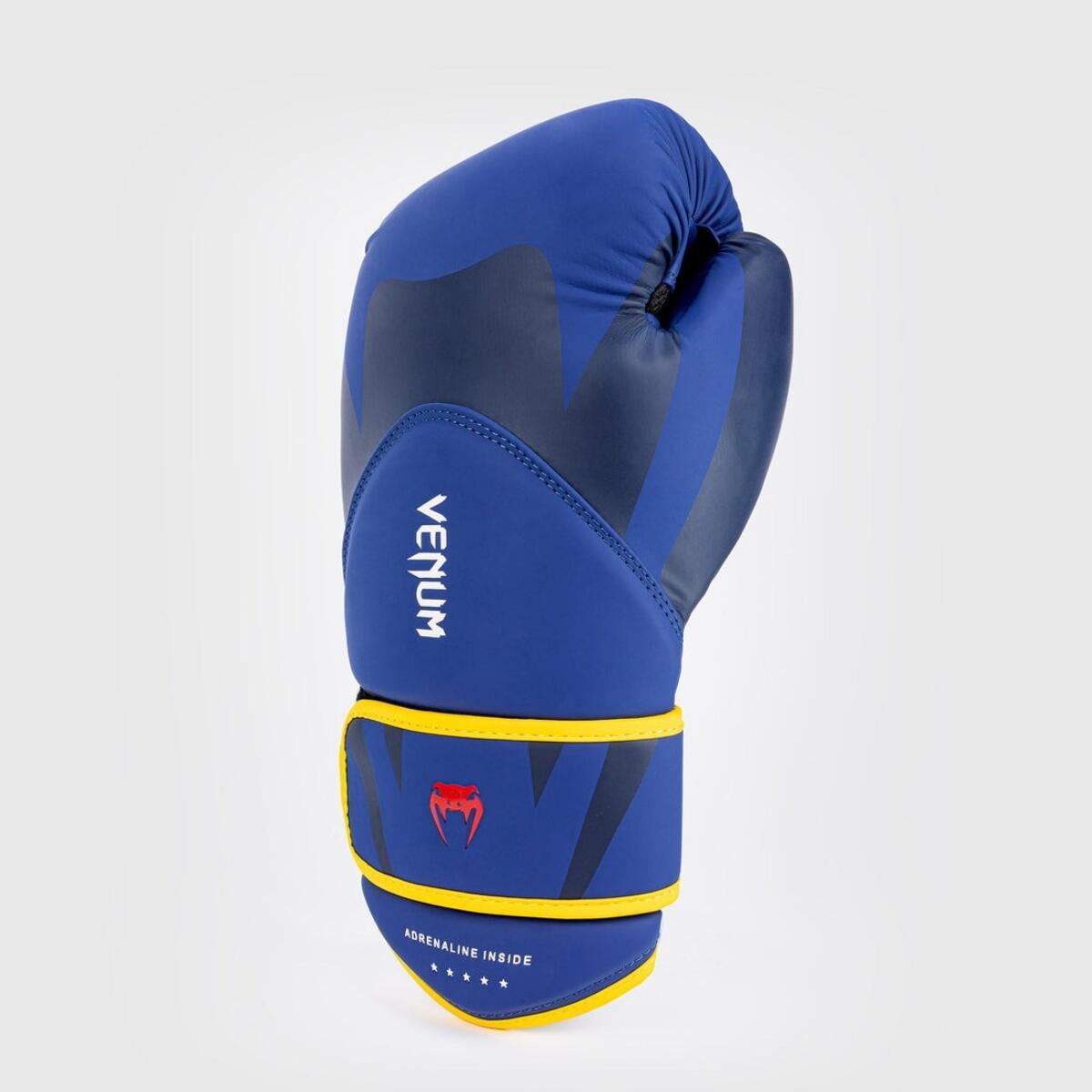 Guantoni da boxe Venum Challenger 4.0 – Blu / Giallo – 10 oz 2/6