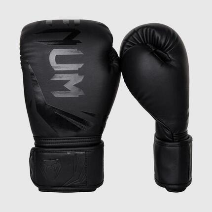Gants de boxe Venum Challenger 3.0 – Noir / Or – 16 oz