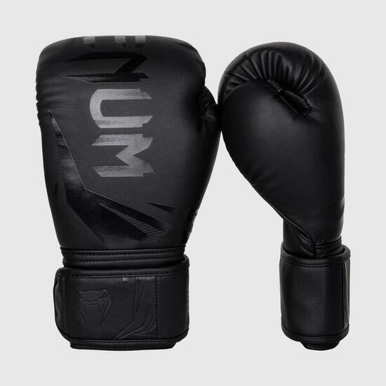 Gants de boxe Venum Challenger 3.0 – Noir / Noir – 10 oz