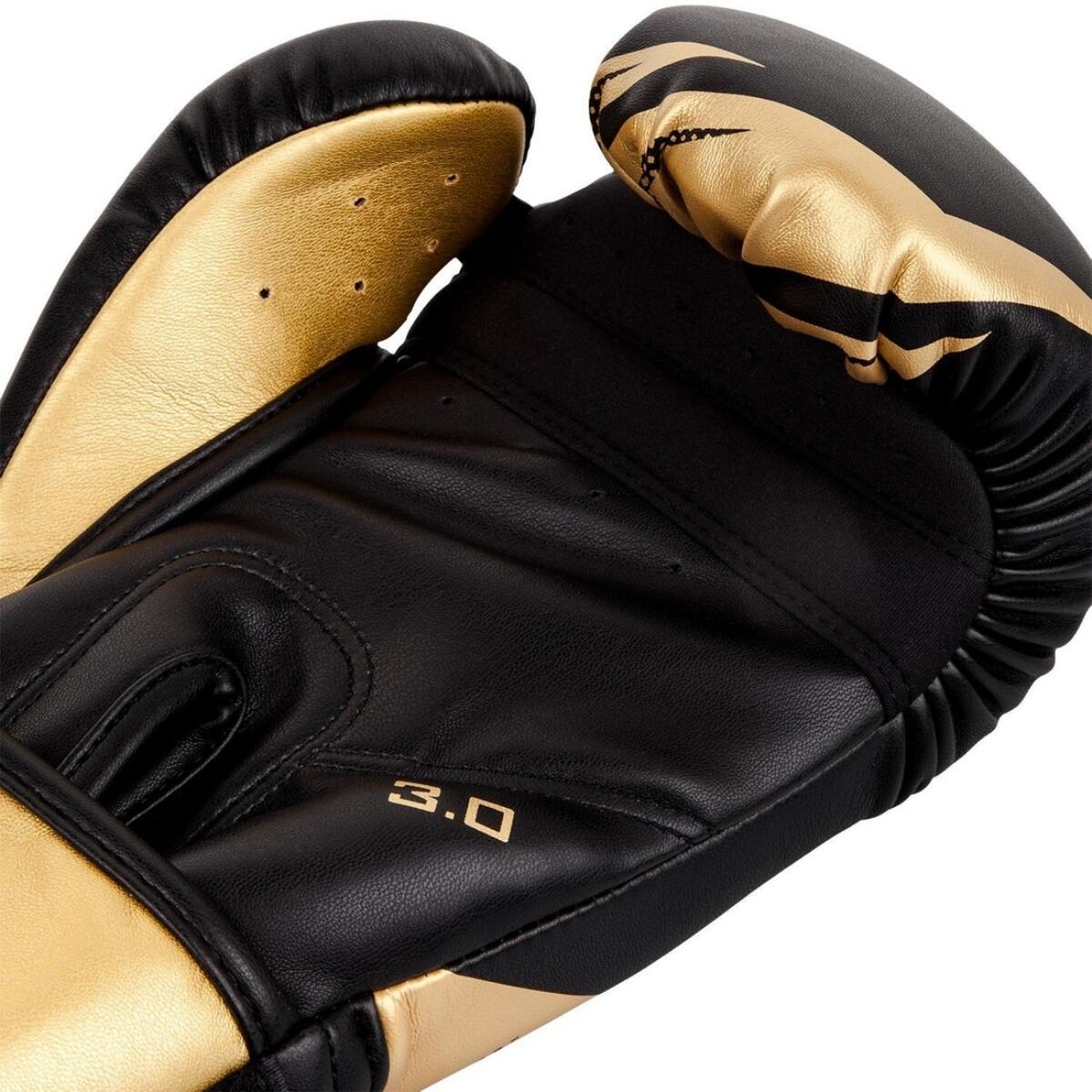 Boxing Gloves Venum Challenger 3.0 – Black / Gold – 16 oz 6/6