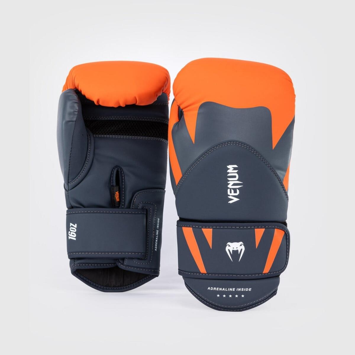Boxhandschuhe Venum Challenger 4.0 – Schwarz / Orange – 10 oz 6/6