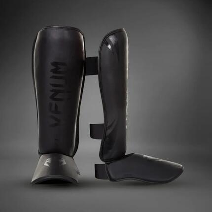 Schienbeinschutz Venum Challenger – Schwarz / Schwarz – M