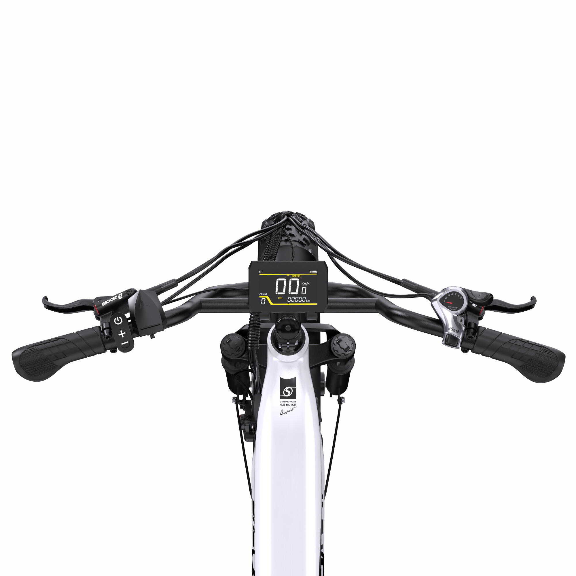 Bicicleta Elétrica Onesport OT08 para Adultos, Bateria de 48V e 18Ah 5/7