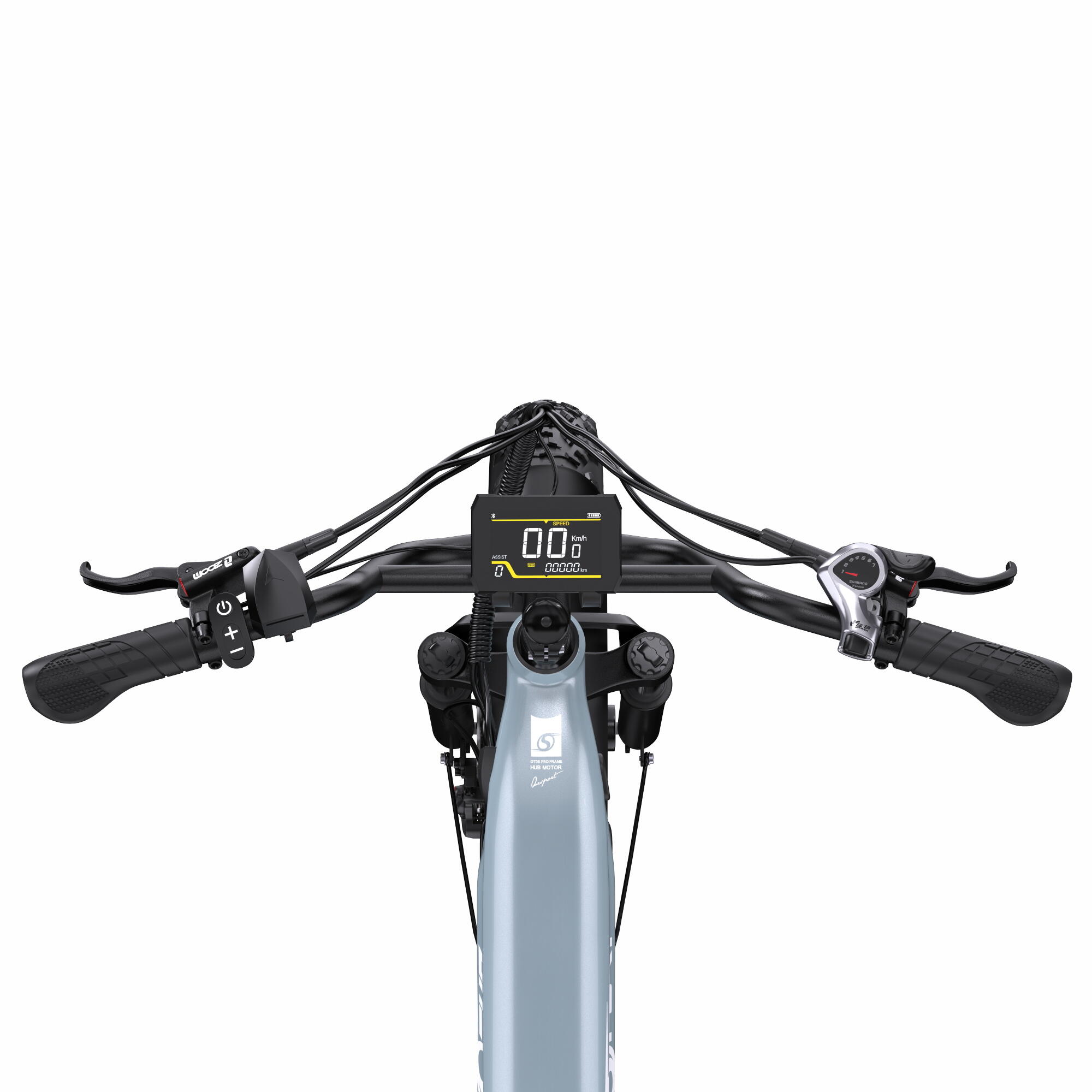 Bicicleta Elétrica Onesport OT08 para Adultos, Bateria de 48V e 18Ah 5/7