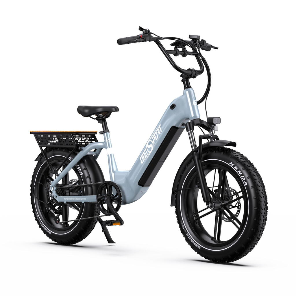 Onesport OT08 Electric Bike for Adults, 48V 18Ah Battery 20inch