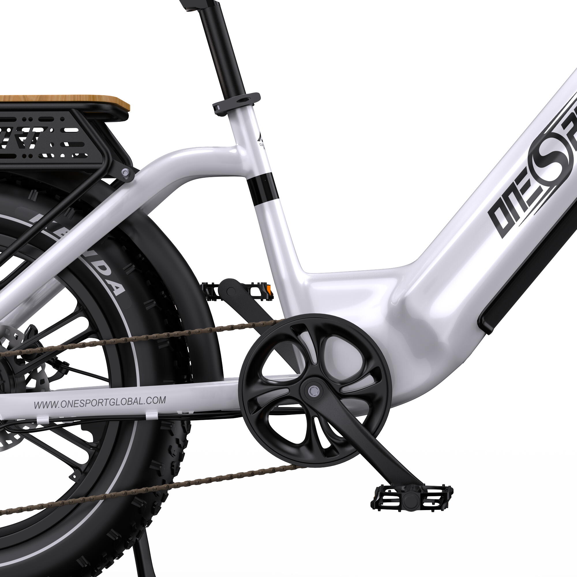 Bicicleta Elétrica Onesport OT08 para Adultos, Bateria de 48V e 18Ah 7/7