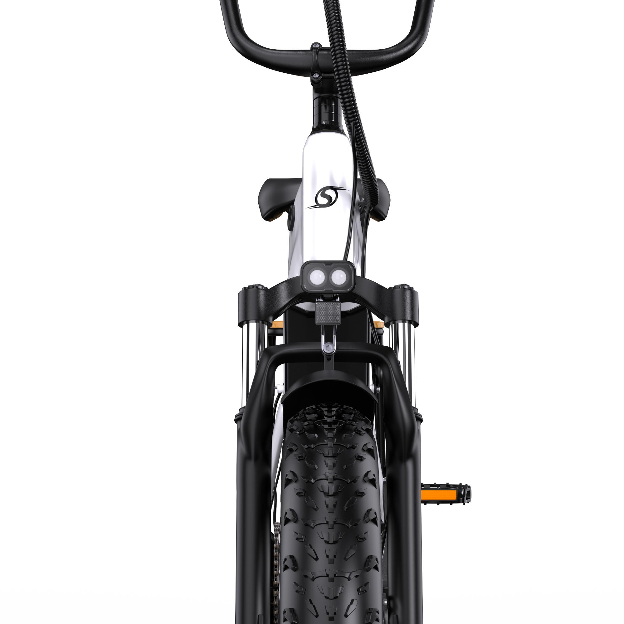 Bicicleta Elétrica Onesport OT08 para Adultos, Bateria de 48V e 18Ah 4/7