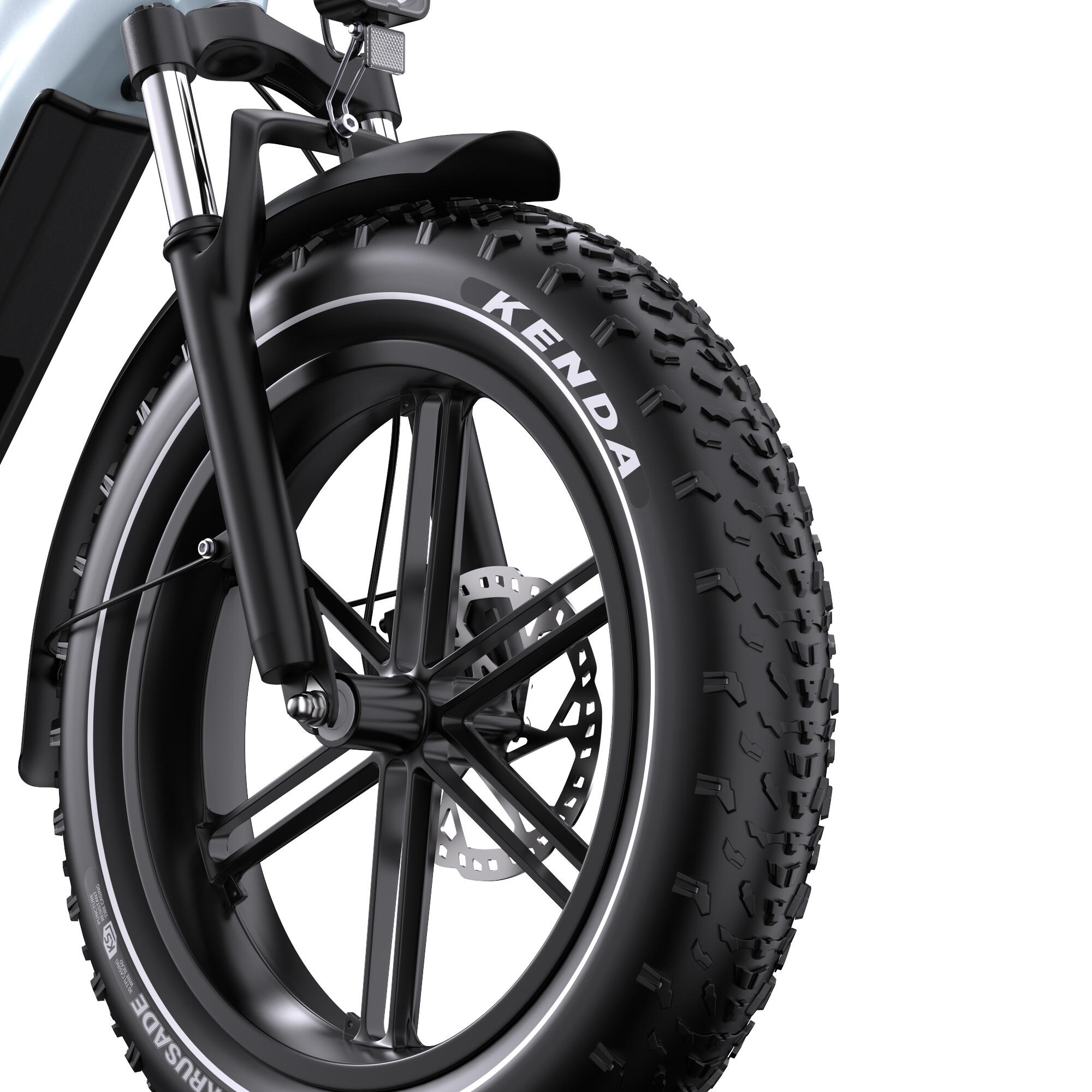 Bicicleta Elétrica Onesport OT08 para Adultos, Bateria de 48V e 18Ah 6/7