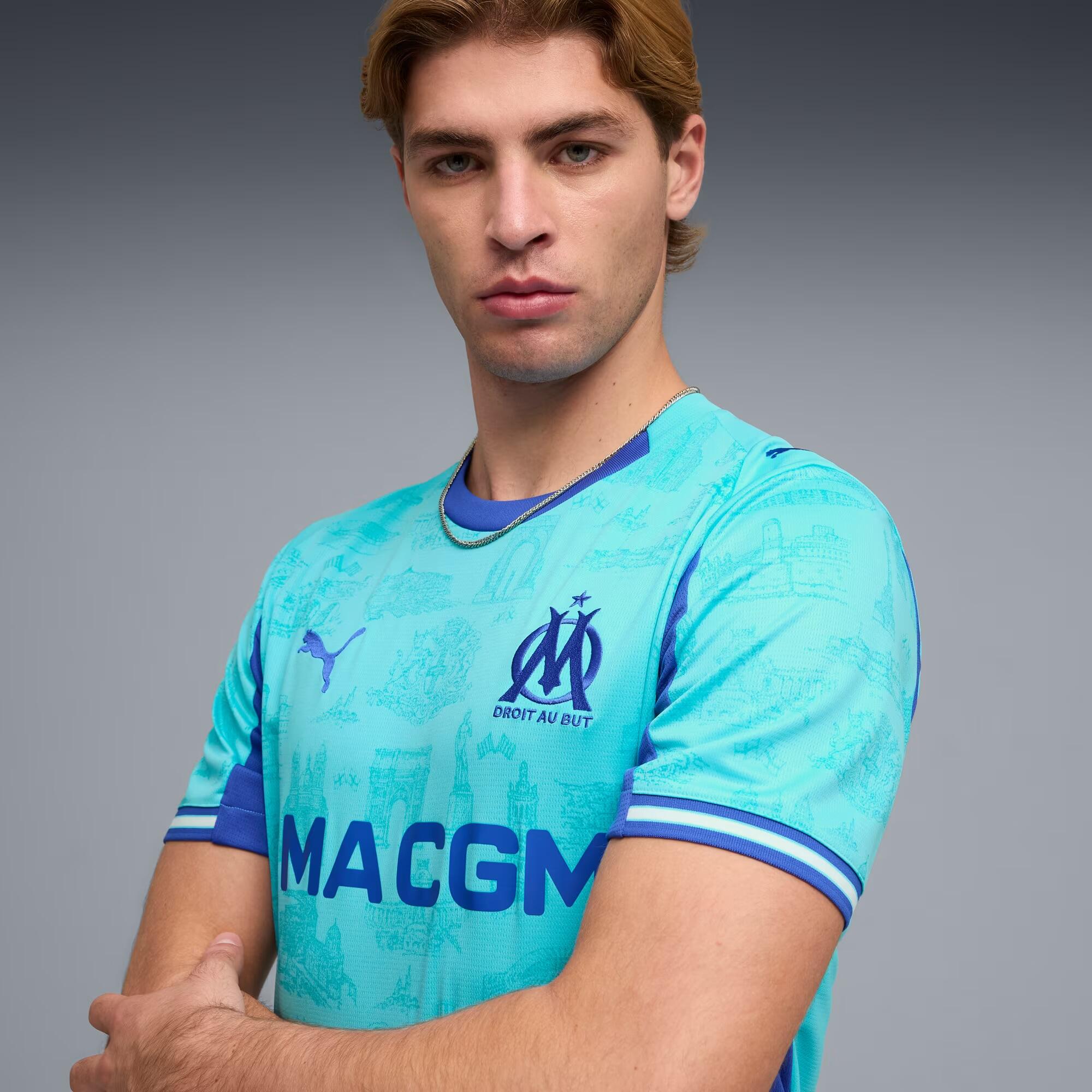 Camisola Guarda-Redes OM Marseille Monumentale 2025/26 Azul – PUMA 3/7