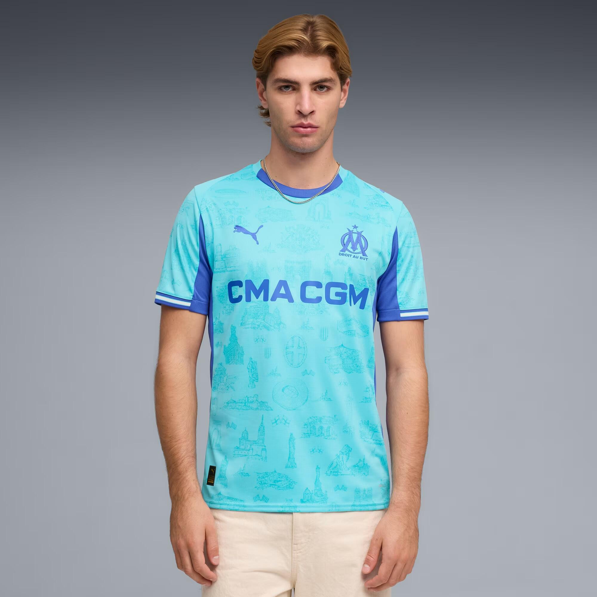 Camisola Guarda-Redes OM Marseille Monumentale 2025/26 Azul – PUMA 2/7