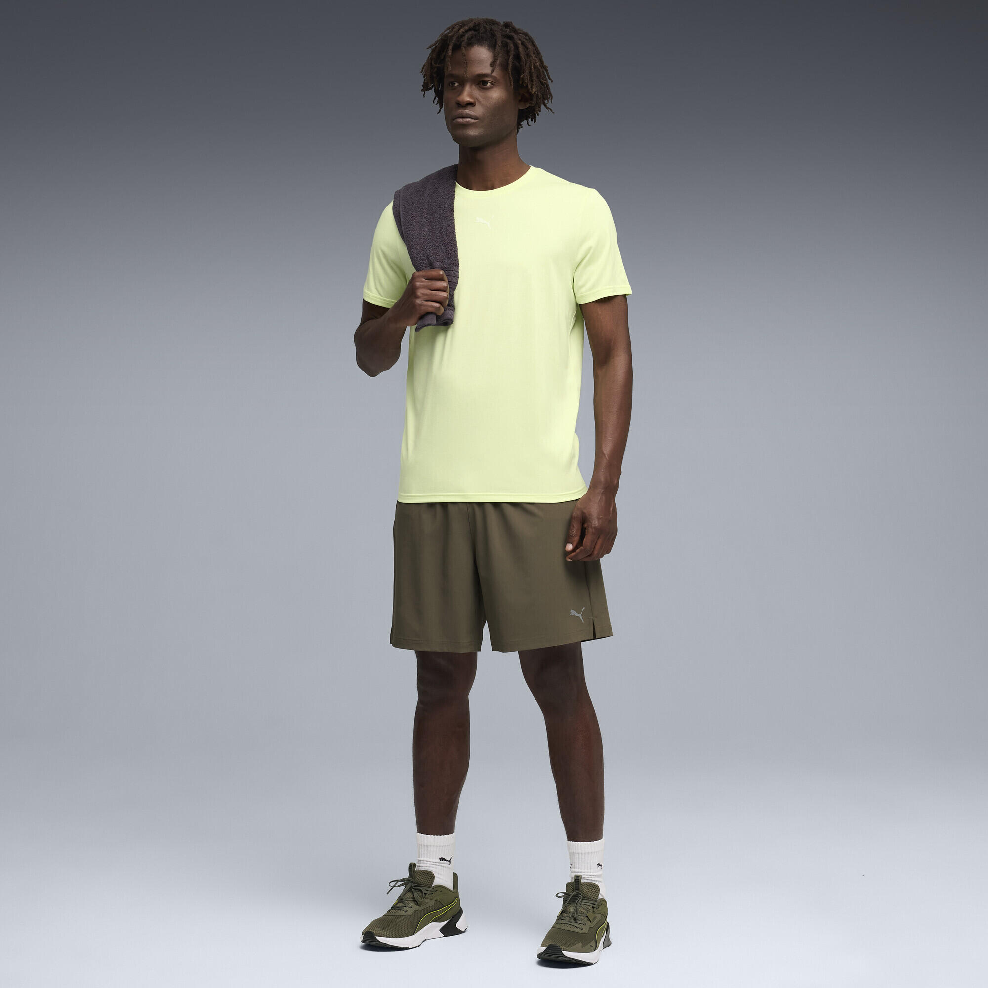 T-shirt TAD ESSENTIALS Heather Cat da uomo PUMA 4/5