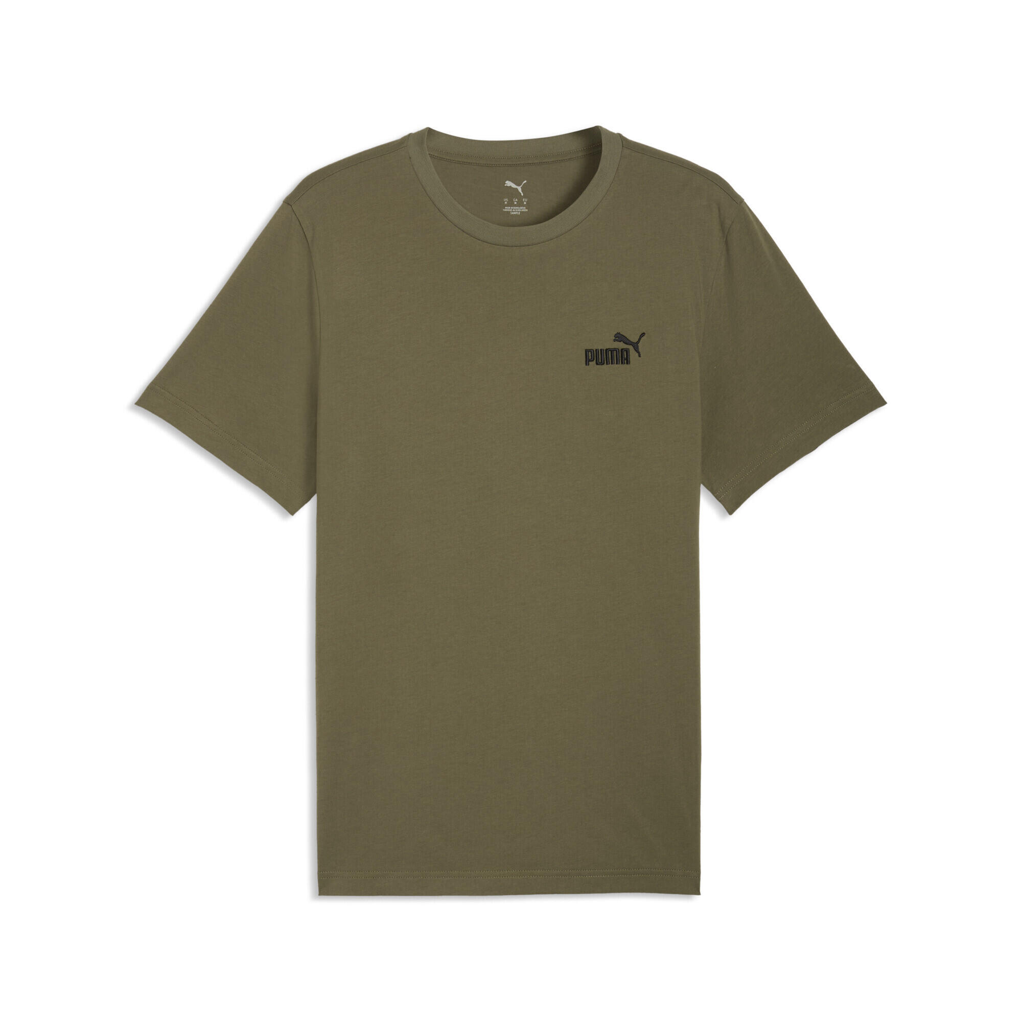 Puma - T-shirt À Petit Logo N° 1 Essentials Homme Puma - T-shirt Manches Courtes - Vert - Decathlon
