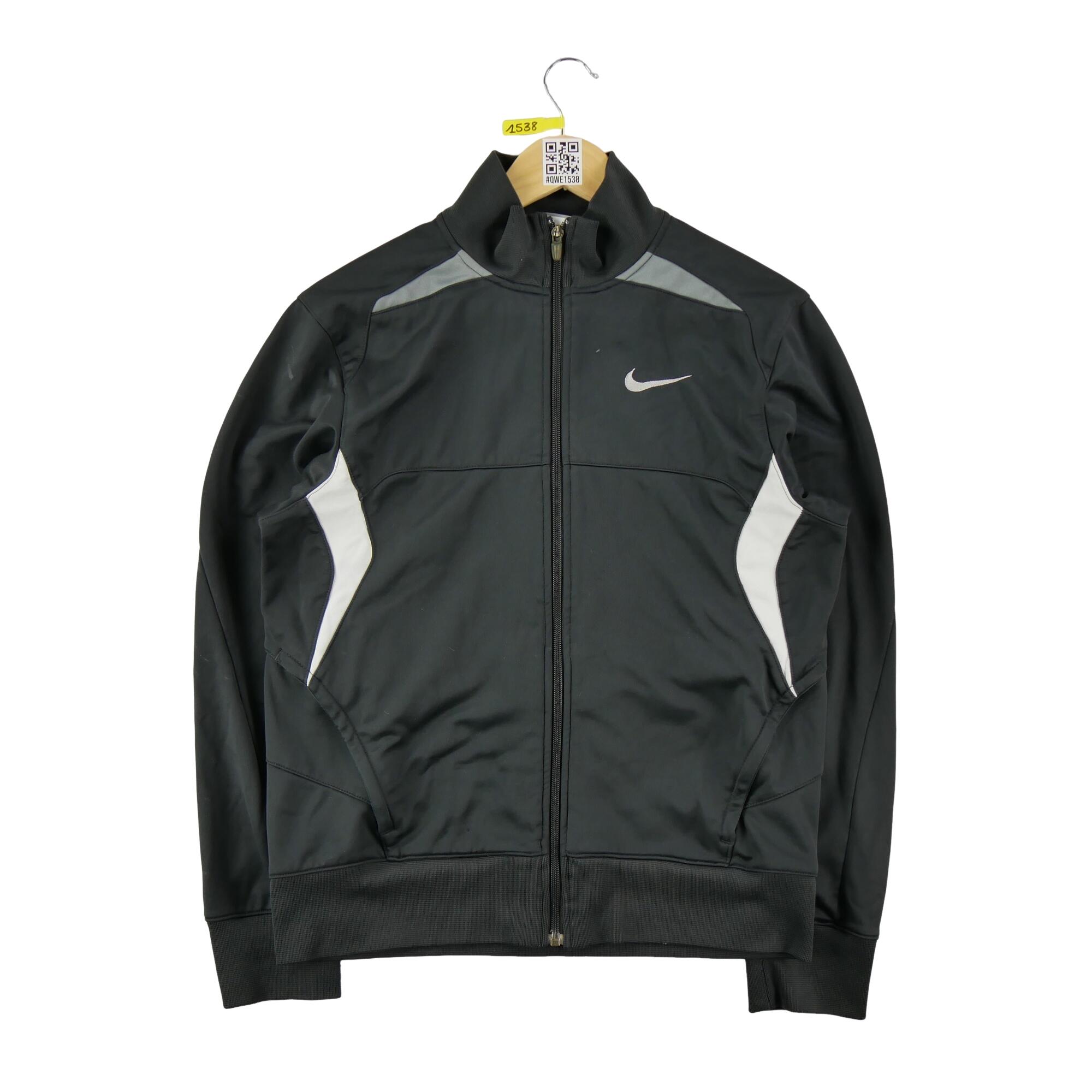 NIKE Reconditionné - Veste de survêtement Homme Noir - Bon État