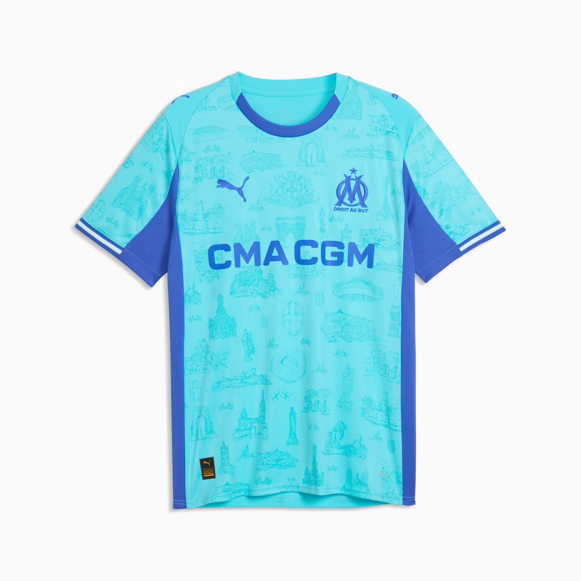 Camisola Guarda-Redes OM Marseille Monumentale 2025/26 Azul – PUMA 1/7