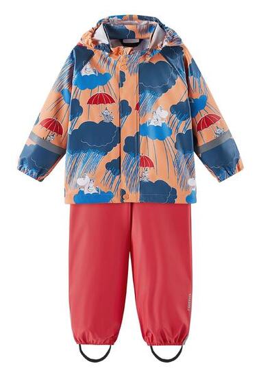 Tenue de pluie Moomin Plask - avec détails réfléchissants et coutures tapées