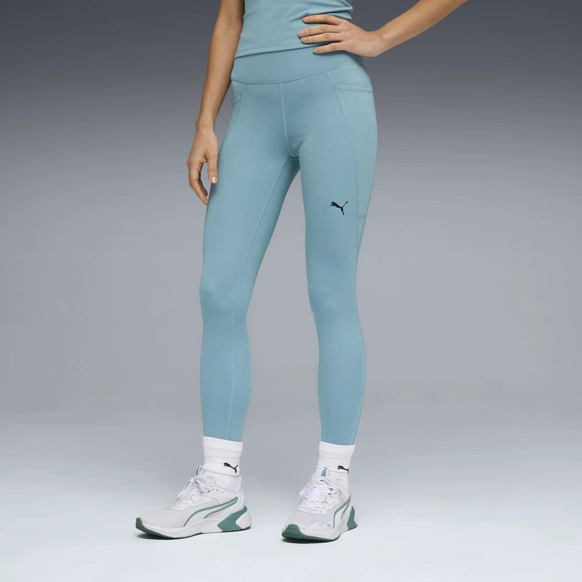 Damskie legginsy TAD ESSENTIALS o długości 7/8 PUMA 2/5