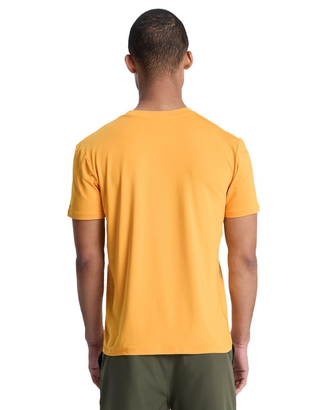 T-Shirt à manches courtes CAECILIAN Jaune Homme 2/4