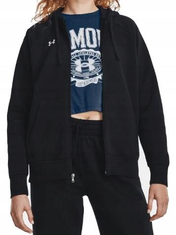 Bluza na co dzień Damska Under Armor Bawełniana Sportowa Zamek 3/6