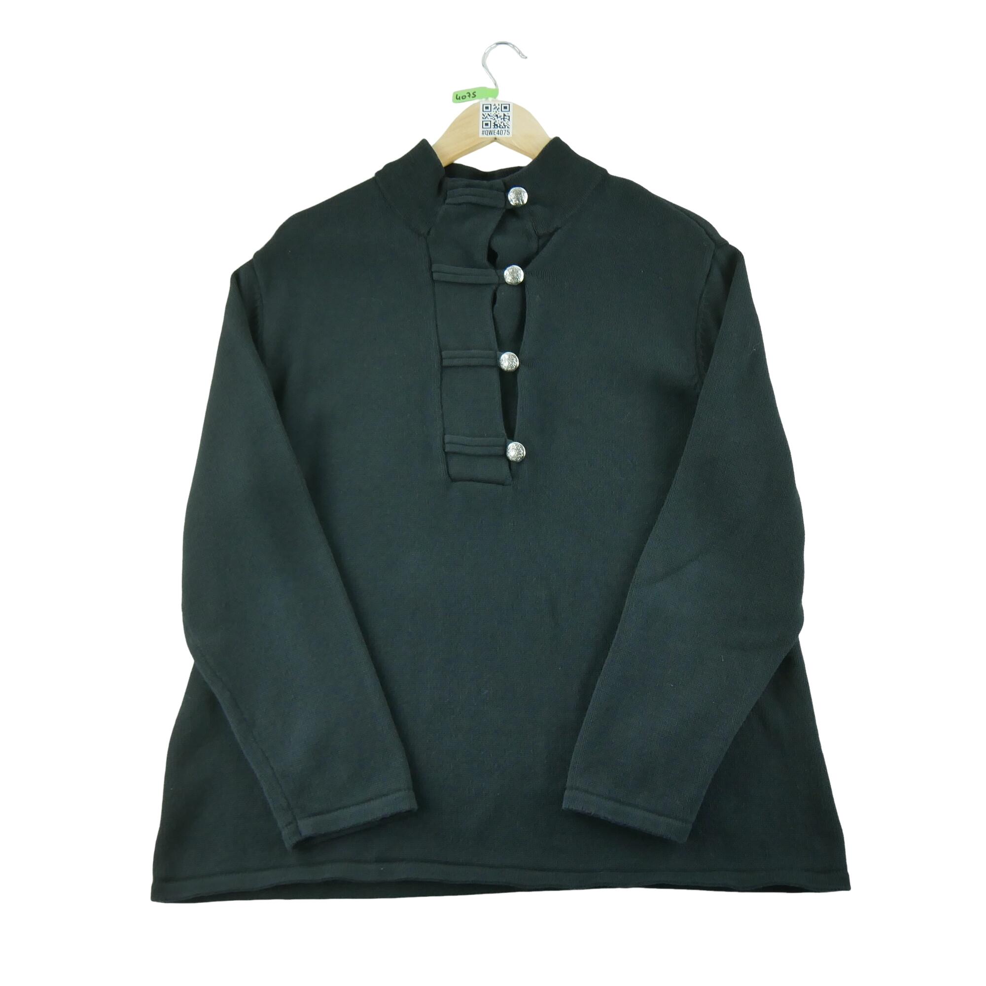 RALPH LAUREN Reconditionné - Pull Femme Noir - Très Bon État