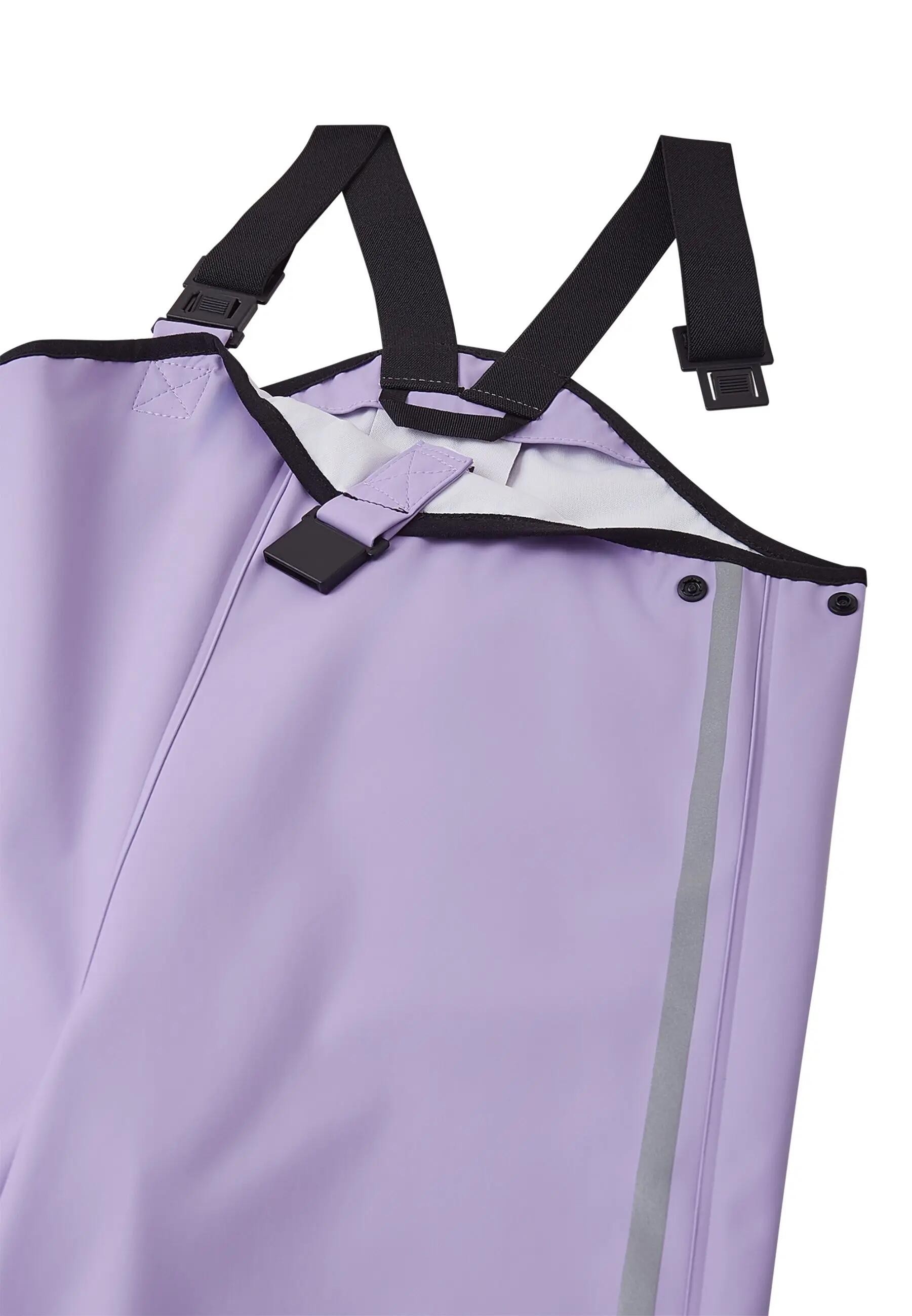 Pantaloni da pioggia per bambini Lammikko Blooming Lilac 3/6