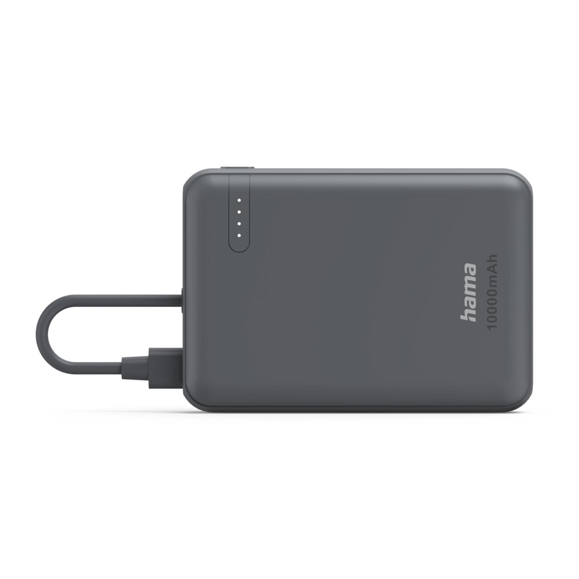 HAMA Power Pack Travel, 10000mAh, 2xUSB-C, mit Kabel 3/5