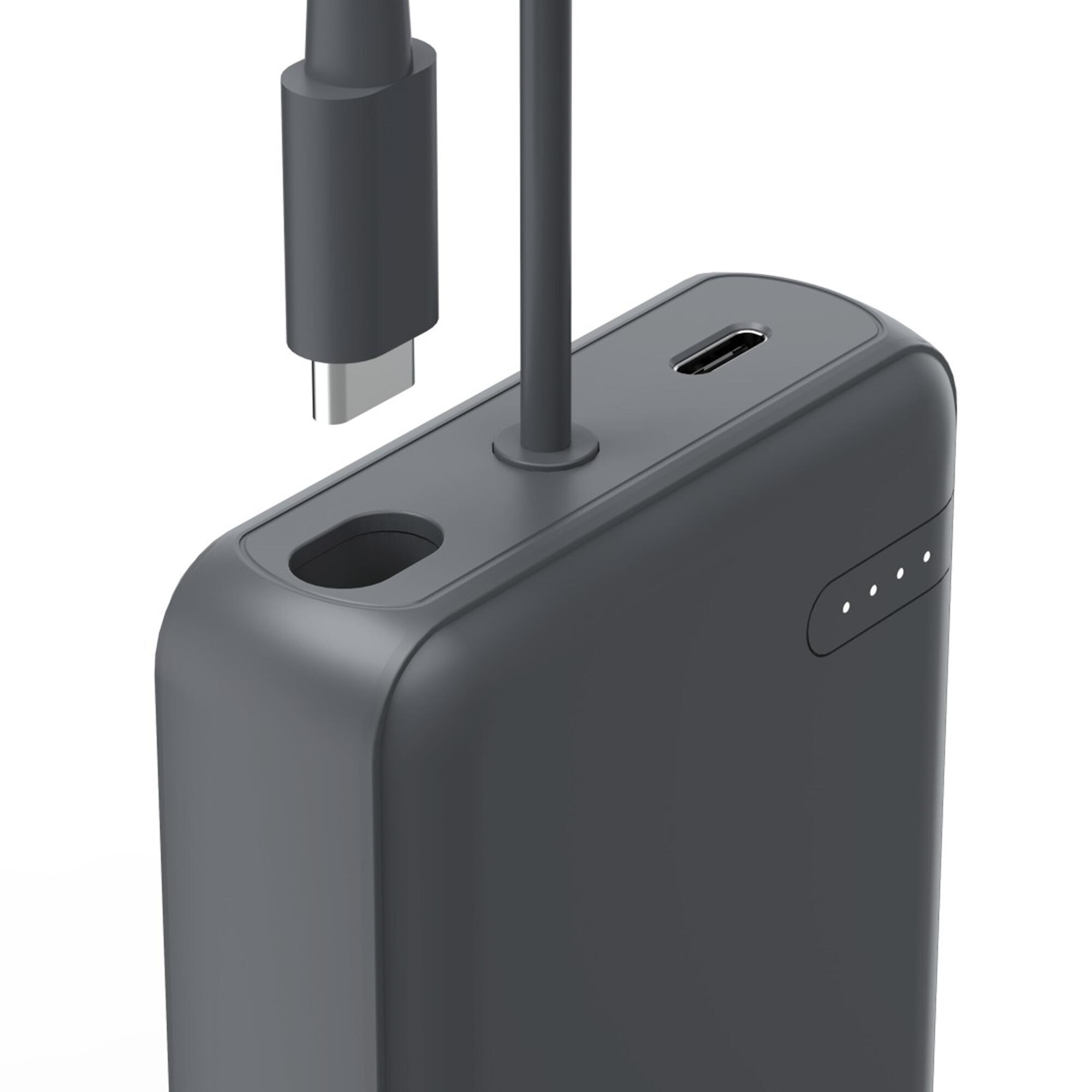 HAMA Power Pack Travel, 10000mAh, 2xUSB-C, mit Kabel 4/5
